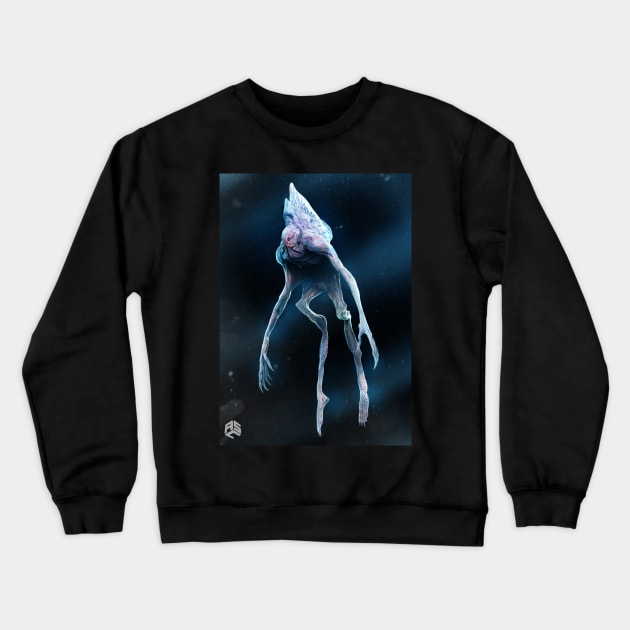 Ice Aligator Mutant Crewneck Sweatshirt by _ASCreative